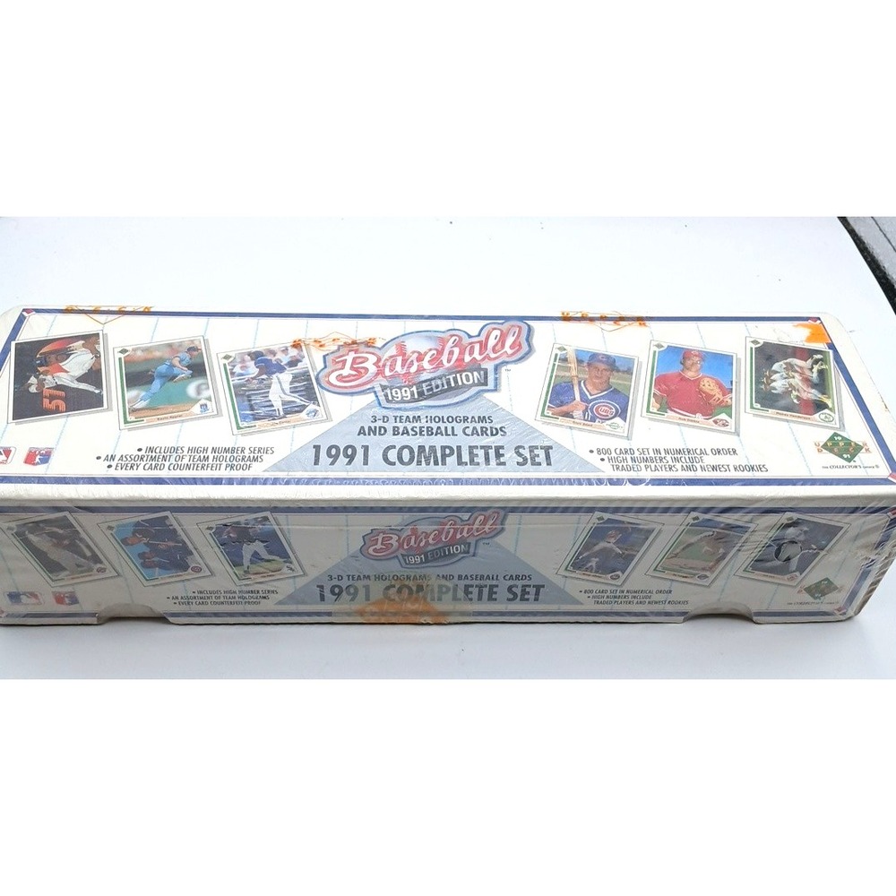 1991 Upper Deck Baseball Edition Complete Card Set Factory Sealed 800 Cards
